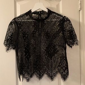 Forever 21 Sheer Lace Top 🖤